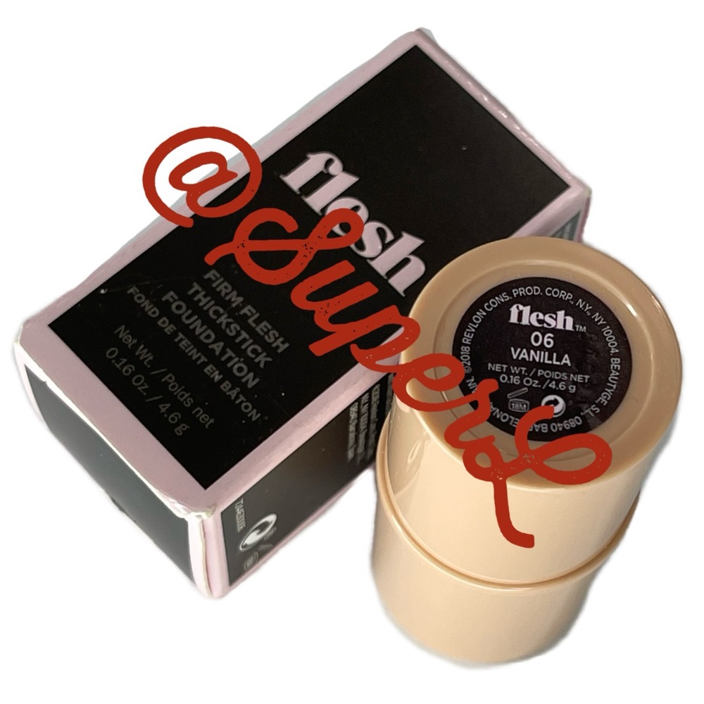 3/$15 NEW FLESH BEAUTY THICKSTICK FOUNDATION Vanilla Pale peach pink under eye - Picture 8 of 10
